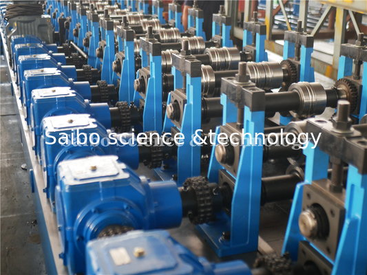 55kw Pedal Plate Roll Forming Machine Automatically Driving With 160T Punching