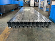 P Type Tube Welding Roll Forming Machine With Fly Saw Track Cutting