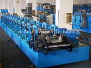 Hydraulic Decoiler Hat Profile Roll Forming Machine 5T With 4mm Thickness