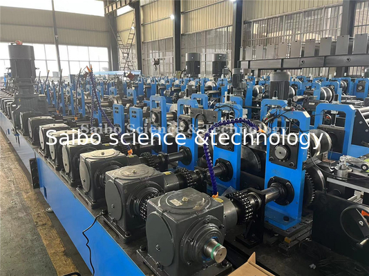 Automatically 90 Degree Hat Roll Forming Machine With Servo Feeding And Punching