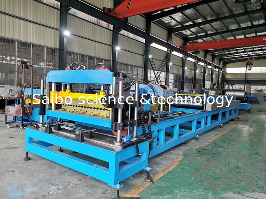 Steel Corrugated Silo Roll Forming Machine Grain Care Forming Machinery With Arch Curving Device