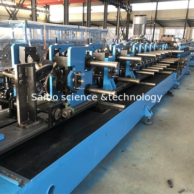 3.5mm CZ Sigma Purlin Roll Forming Machine  Interchargeable With 3units Punching Stations