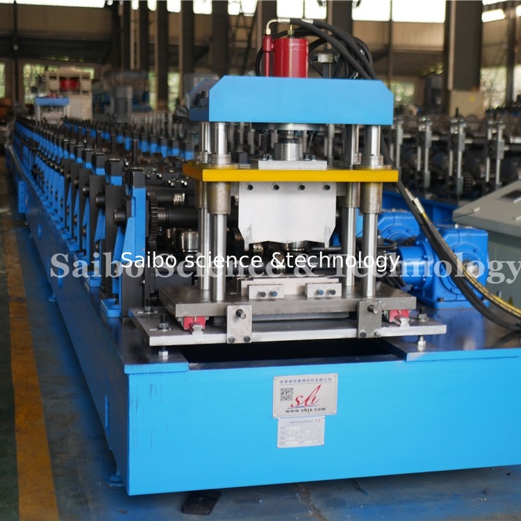 55kw Pedal Plate Roll Forming Machine Automatically Driving With 160T Punching